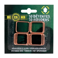 10 HOUDERS VOOR MOLLENKLEM