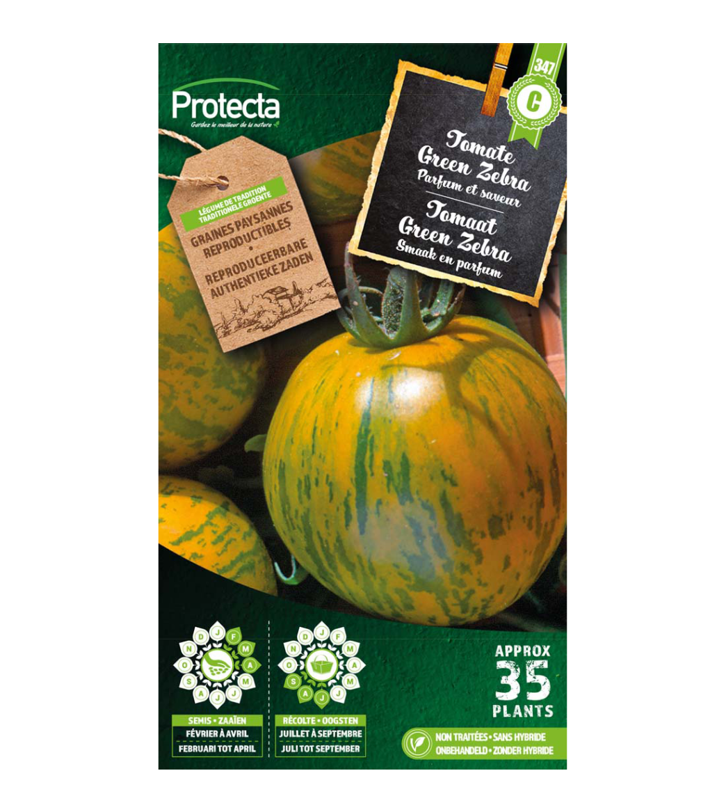 Tomaat Green Zebra main product photo