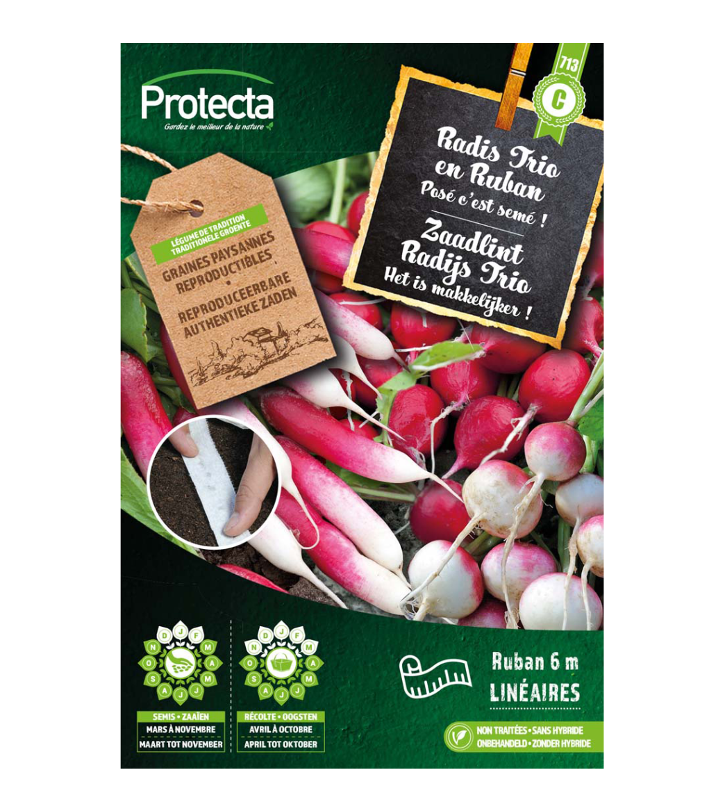 Zaadlint Radijs Trio main product photo