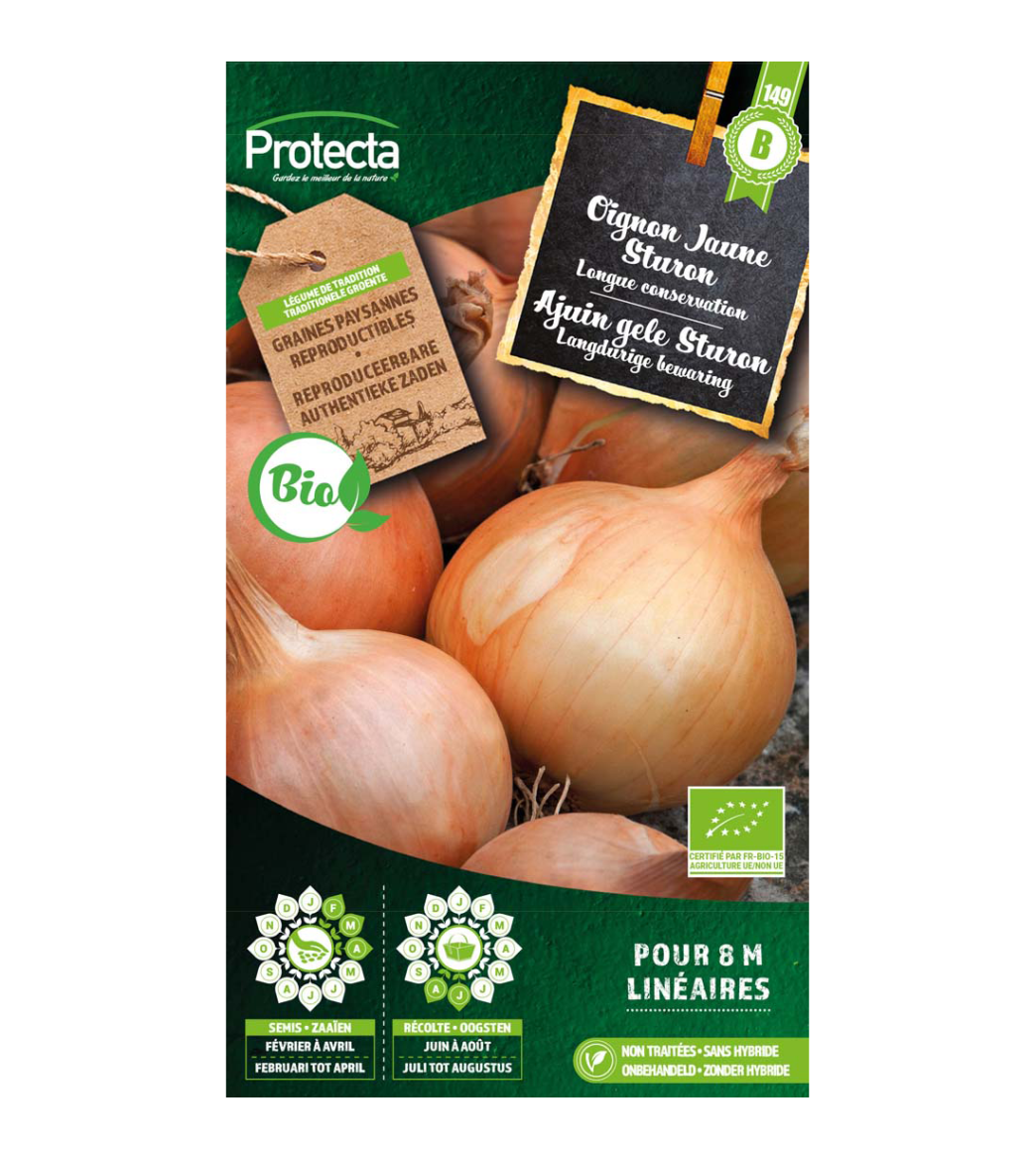 Ajuin gele Sturon BIO main product photo